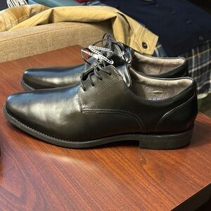 NEW Florsheim Sutter Plain Toe Oxford Black Leather Men’s Size 11